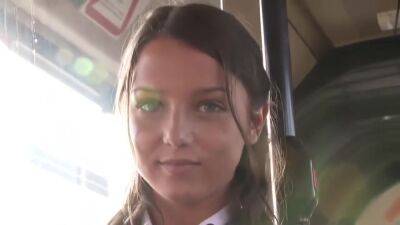 Nensi B Medina - Teen Goddess Ass Fucked On A Bus - hclips.com