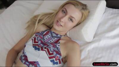 Alexa Grace - Alexa - Tight blonde teen stepsis Alexa Grace drilled by stepbro - sexu.com