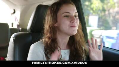 Ellie - Kinky Teen (Ellie Eilish) Swallows StepDad For A New Car - sexu.com