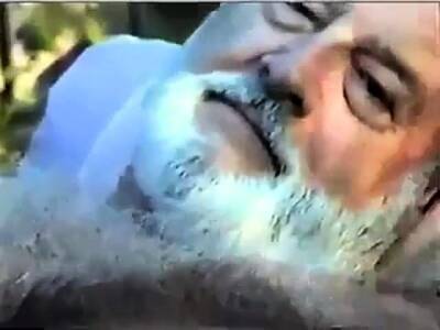 Hairy Grandpa Gets Sucked Off By Young Man - drtvid.com