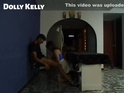 Kelly - Dolly Kelly - Petite Mexican Teen Gets Big Dick In Her Tight Pussy (part 1) - hotmovs.com - Mexico