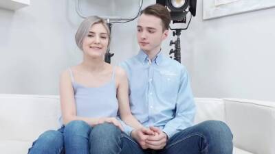 Tiny Teen Aka Lady Jay - Russian Young Couple Casting Sex On Camcorder - hotmovs.com - Russia
