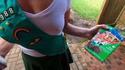 Teen Girl Scout gets Creampie Surprise from Older Man - sunporno.com - Usa