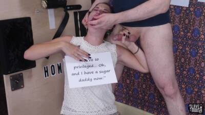 Bad behaved teen gets gagged - txxx.com