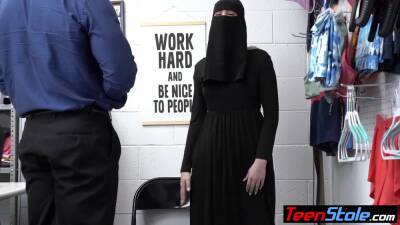 Delilah - Busty young thief delilah day in hijab penalize pounded by a perv lp officer - sexu.com