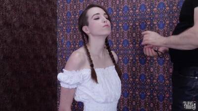 Oral slave teen chained and dominated by cock - txxx.com