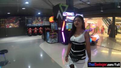 Thai amateur teen girlfriend plays with a vibrator toy after a day of fun - txxx.com - Thailand