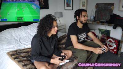 (porn) Gameplay Fifa Strip Gameplay With Amateur Big Boobs Arab Teen She Loses The Game - hclips.com