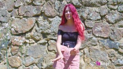 Petite And Shy Redhead Teen Looks For Outdoor Fun At Our Blind Date - hclips.com