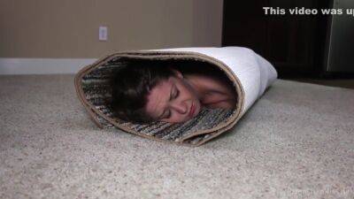 Young Chrissy Abducted Hogtied And Rolled Up In Rug - upornia.com
