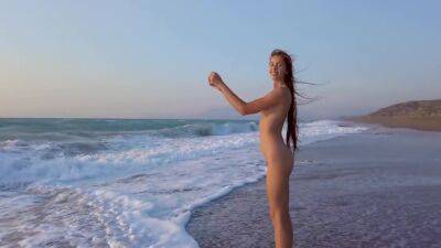By The Wild Sea She Is Only 19 Years Old With A Perfect Firm Young Body A Beautiful Face - Alissa Foxy - upornia.com