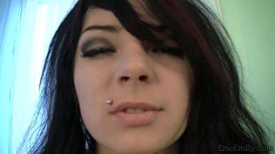 Sexy emo teen goes solo masturbating - txxx.com