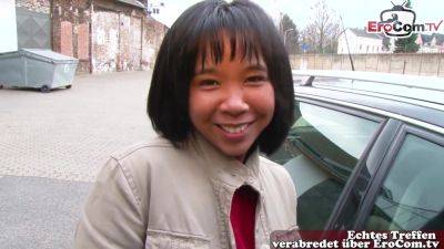 German Asian Teen Next Door Pick Up On Street For Femal - hclips.com - Germany
