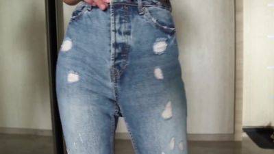 Try On Jeans Fetish - Teen Girl Fingering - hclips.com