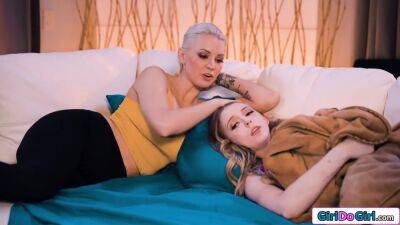 Lily Larimar - Lily - Lily Larimar, And Young And Big T - Busty Stepmom N Stepdaughter Masturbate - upornia.com