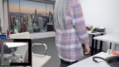 Kinky Secretary - And Her Teen Coworker Have Fun At Office Place When Boss Is Away - hotmovs.com