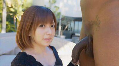 Rika Mari nipponese naughty teen interracial outdoor sex video - sunporno.com - Japan