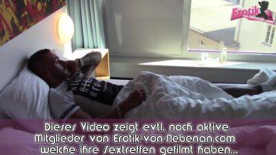 German Amateur Skinny Teen Fuck In Hotel At Window - hclips.com - Germany