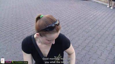 Czech teen babes engage in public masturbation with mallcuties - sexu.com - Czech Republic