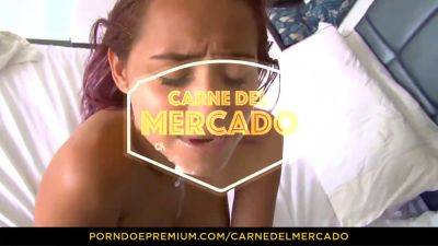 Maria - Maria Antonia Alzate & Her Petite Latina Teen Get Wild with A Big Cock - sexu.com - Colombia