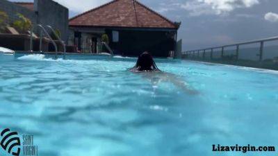 Liza Virgin - At The Pool 10 Min - Liza Virgin - hclips.com