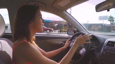 petite big tits teen uber driver fucks stranger for cash pov - upornia.com