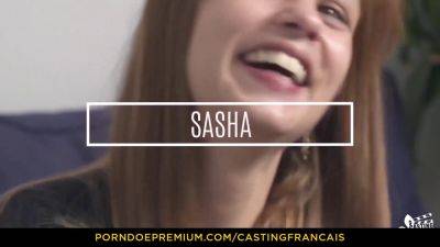 Watch Franco-Canadian teen Sasha Paradis get drilled in doggystyle casting - Porndoe! - sexu.com - Canada