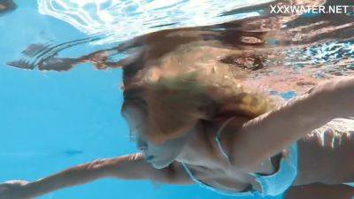 Perfect Body Euro Teen Gets Naked In The Pool - upornia.com