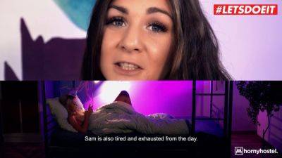 Ukrainian teen Lika Star gets a rough wake-up call with a massive dick - sexu.com - Ukraine
