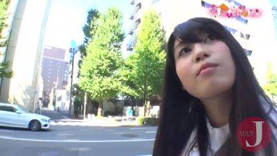 Japanese Teen Interviewed On The Streets - AsianHappyEnding - hotmovs.com - Japan