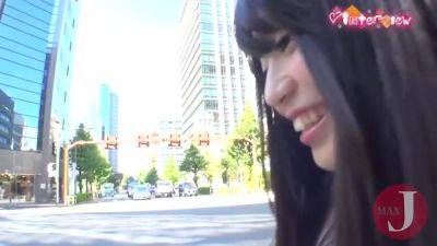 Japanese Teen Interviewed On The Streets - AsianHappyEnding - hotmovs.com - Japan