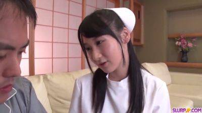 Chie Aoi, the Japanese teen beauty, gives a world-class blowjob to her patient - sexu.com - Japan