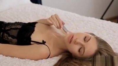 Incredible Russian Teen 18+ Anjelica Toys Her Tight Asshole - hotmovs.com - Russia