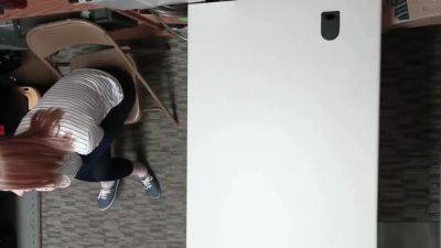 Teen 18+ Shoplifter Arrested & Fucked In Her Hairy Ginger Pussy - hotmovs.com