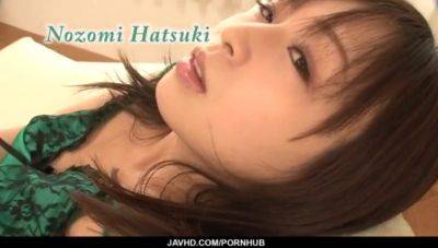 Watch Nozomi Hatuki, the gorgeous Japanese teen, pleasure herself with toys - sexu.com - Japan