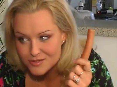Blonde German Teen 18+ Eating A Big Load Of Cum In The Kitchen - hclips.com - Germany