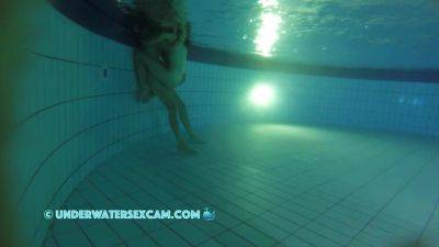 First Time Teen 18+ Couple Underwater Sex Part 2 - hclips.com