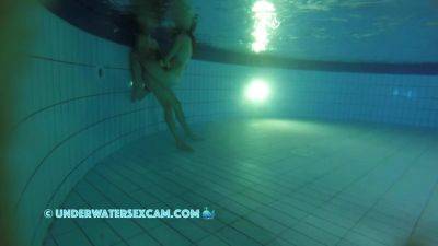 First Time Teen 18+ Couple Underwater Sex Part 2 - hclips.com