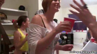 Watch as teen girls get wild at a wild party with tight stripping, group sex, and busty college babes - sexu.com