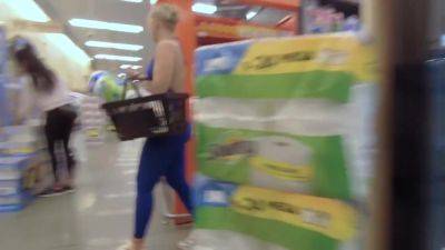 Great Body And Ass Of A Young Blonde In The Supermarket Rly - hclips.com