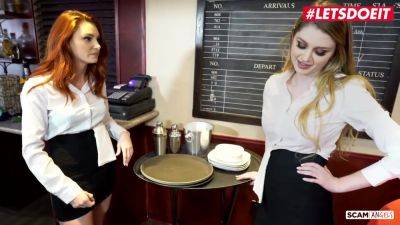 American Teen 18+ Sluts Seduce And Fuck Their Boss In Hot Threesome With Bunny Colby, Tommy Gunn And Lacy Lennon - hotmovs.com - Usa