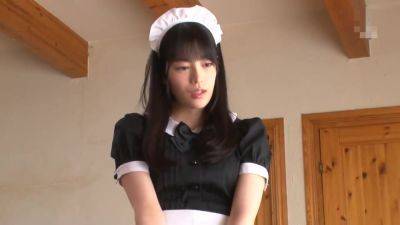 Karen Kaede In Beautiful Petite Japanese Teen 18+ In Maid Uniform Fucks Old Landlord - hotmovs.com - Japan