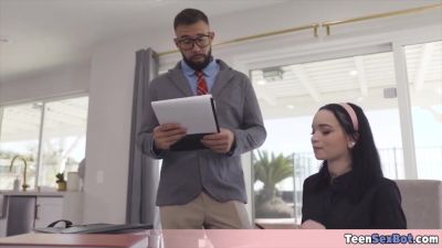Petite Teen 18+ Has A Crush On Her Mentor - hotmovs.com