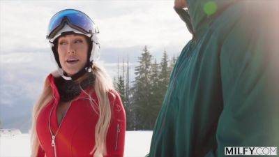 Brandi Love - Brandi Love - Ski Instructor Brandi Teaches Young Stud New Tricks - upornia.com