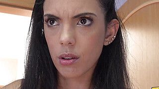 Kathy Anderson - Fake Hostel - FUCKING HOT threesome between Latina Teen and blonde MILF with squirting orgasms - ah-me.com