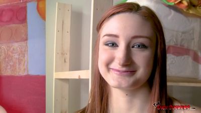 Red Head Teen, Deepthroat Queen! Starring Violet Monroe - FinishesTheJob - hotmovs.com
