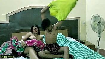 Indian bengali hot boudi caught and fucked by teen brother !! Taboo sex - xvideos.com - India